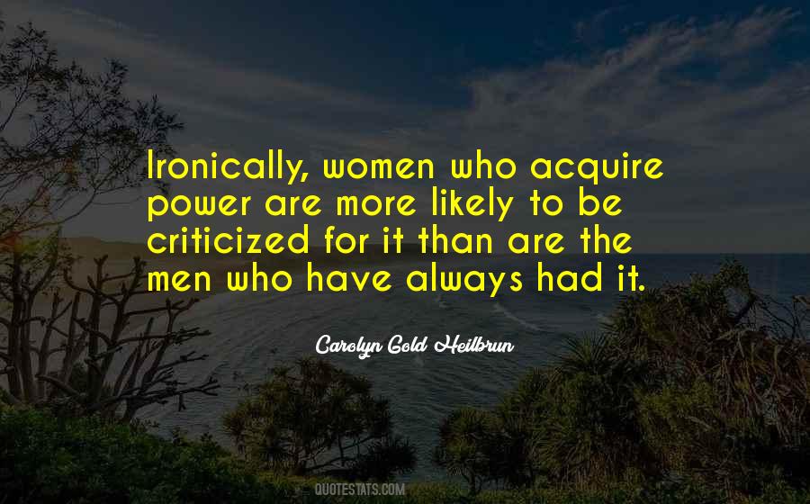 Power To Women Quotes #308061
