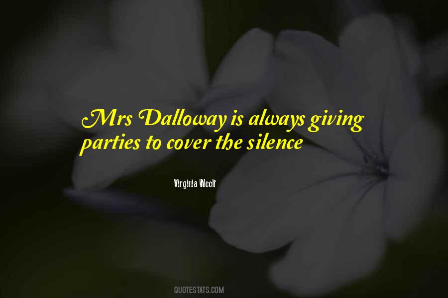 Dalloway Quotes #1734241