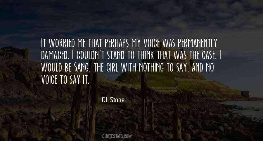 Damaged Girl Quotes #162624