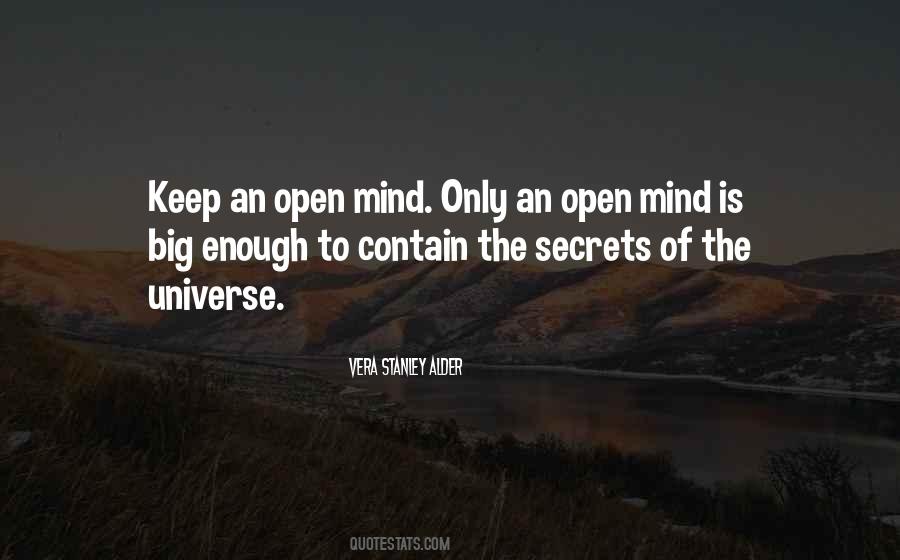 Keep An Open Mind Quotes #165212