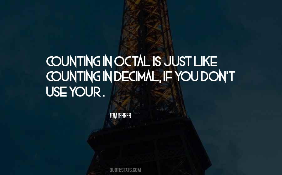 Octal To Decimal Quotes #1336461