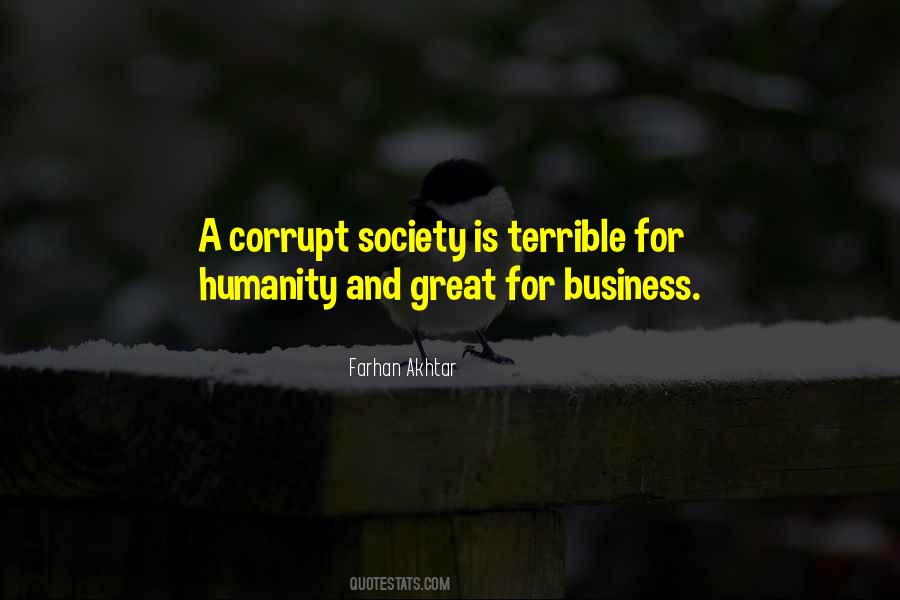 Business And Society Quotes #1804078