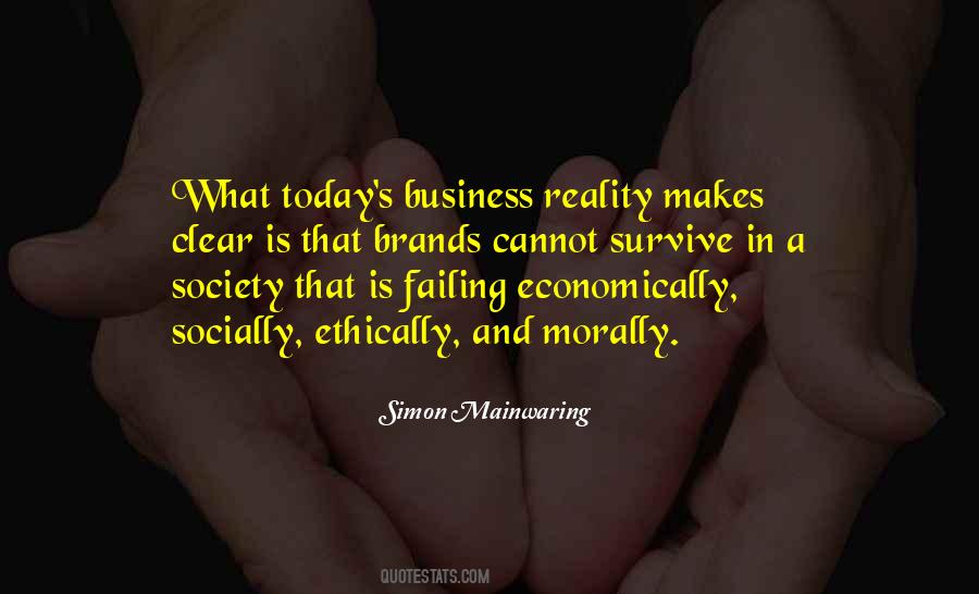Business And Society Quotes #604488