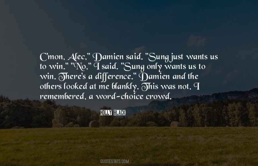 Damien Quotes #1024305