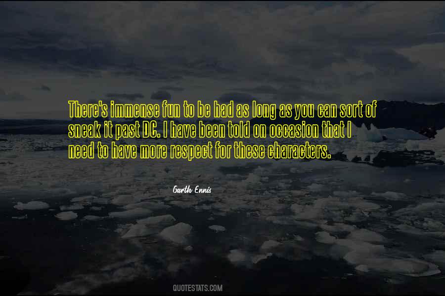 Need For Respect Quotes #1332729