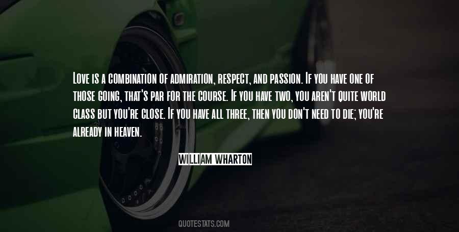 Need For Respect Quotes #1611980