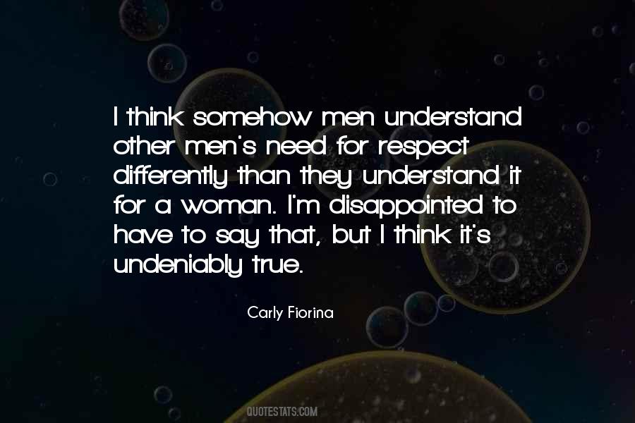 Need For Respect Quotes #1837600