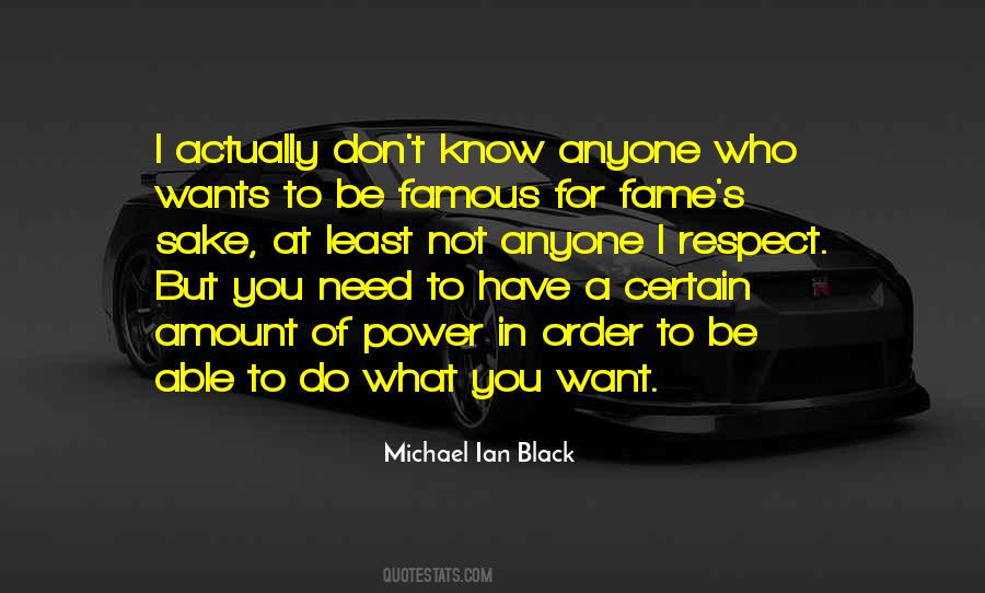 Need For Respect Quotes #297907
