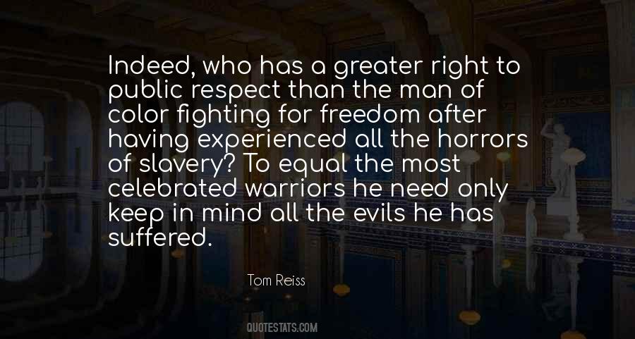 Need For Respect Quotes #638292