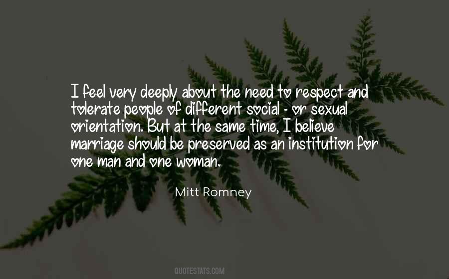 Need For Respect Quotes #954104