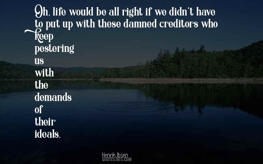 Damned Life Quotes #704959