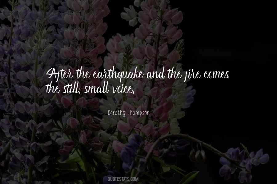 Small Earthquake Quotes #1193159