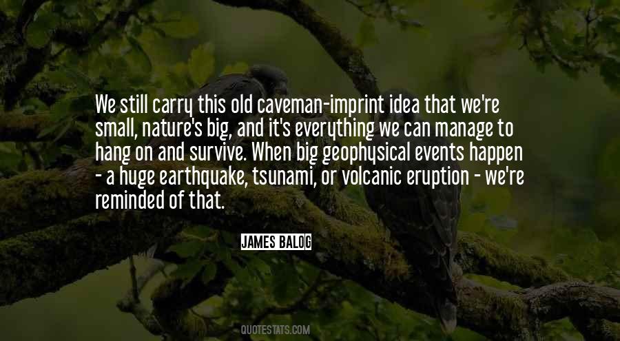 Small Earthquake Quotes #911011