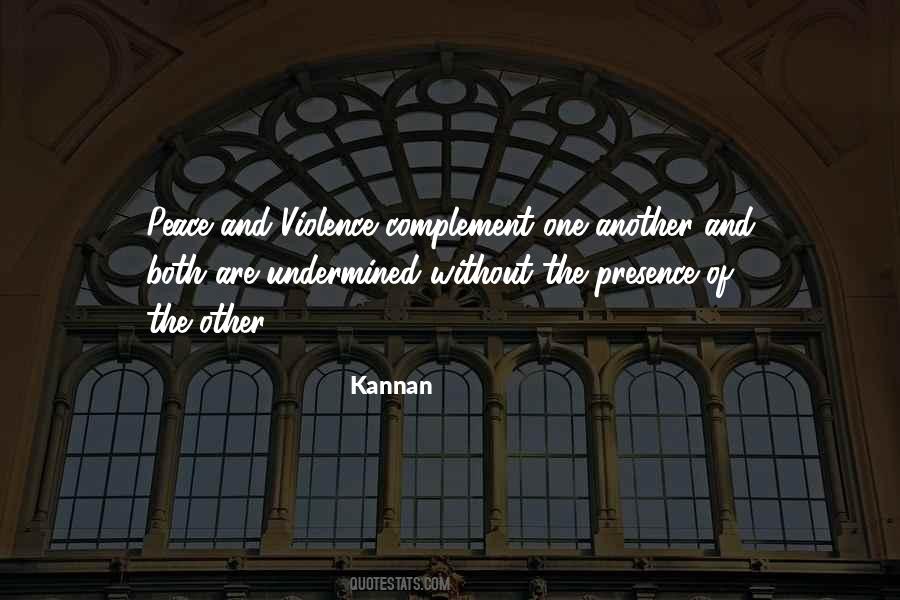Un Complement Quotes #173752
