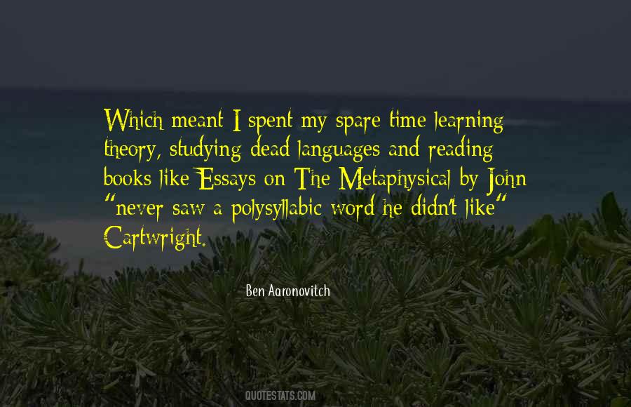On Reading Quotes #64805