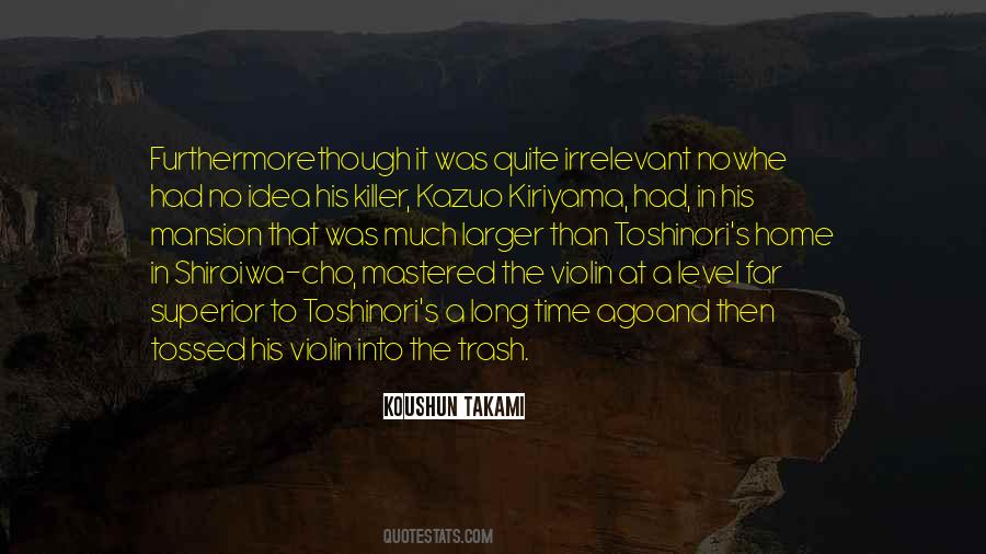 Quotes About Kazuo #426128