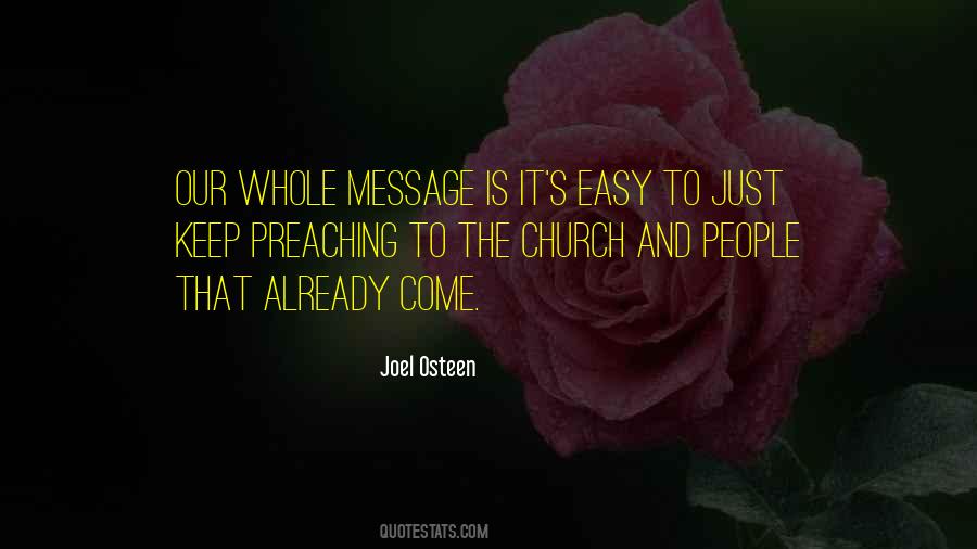 Keep On Preaching Quotes #1553616
