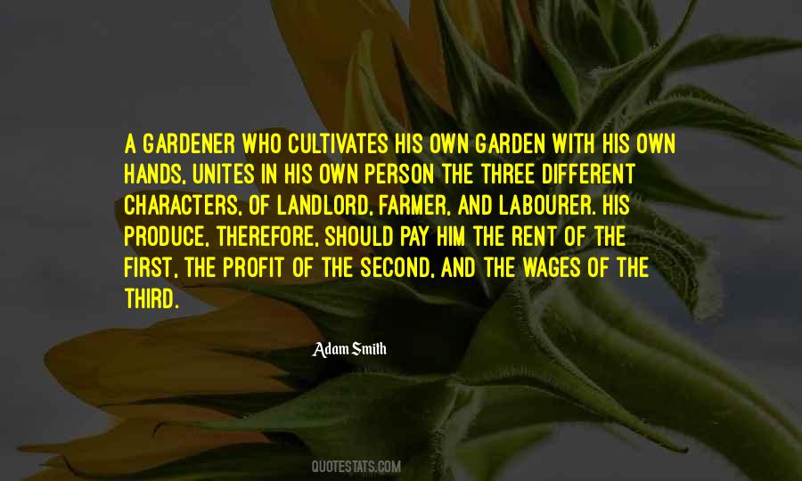 Adam Smith Landlord Quotes #1540911