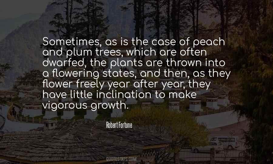 Plum Trees Quotes #1449703