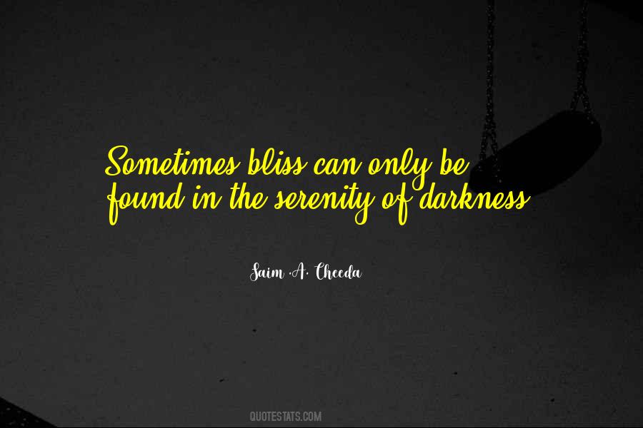 Darkness Of Depression Quotes #429804