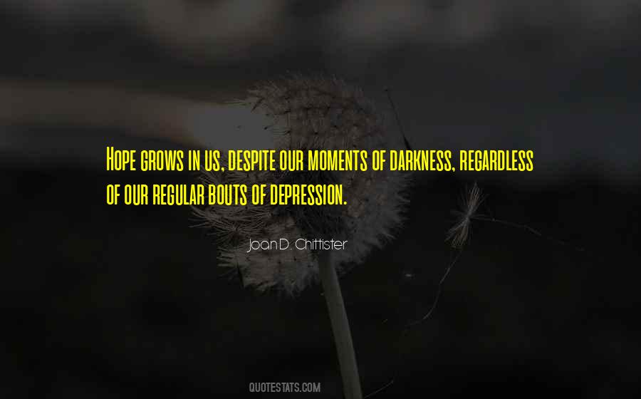 Darkness Of Depression Quotes #67708