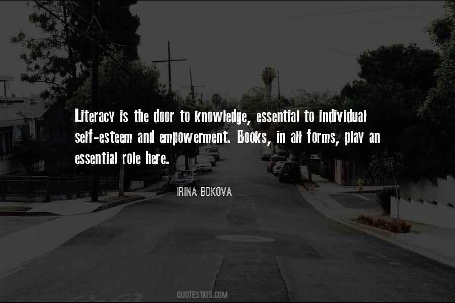 Knowledge In Books Quotes #1288687