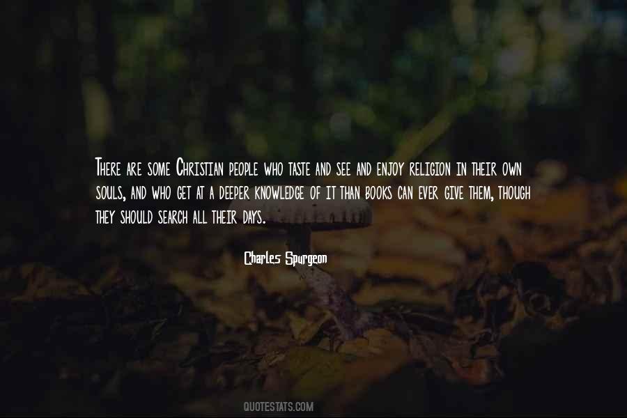 Knowledge In Books Quotes #81427