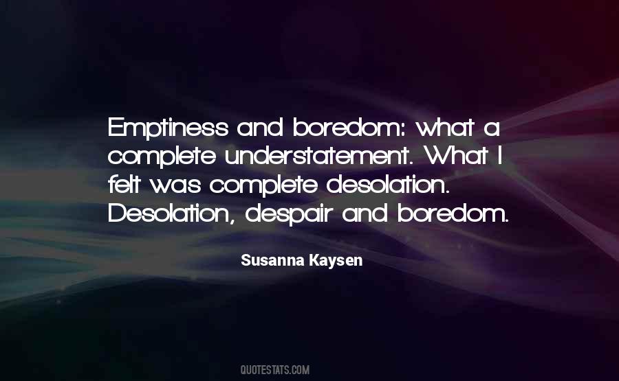 Quotes About Kaysen #110856