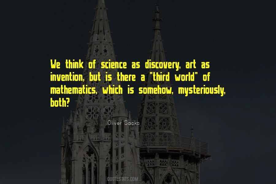 Art Of Science Quotes #280695