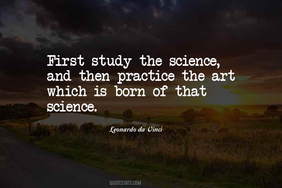 Art Of Science Quotes #36772