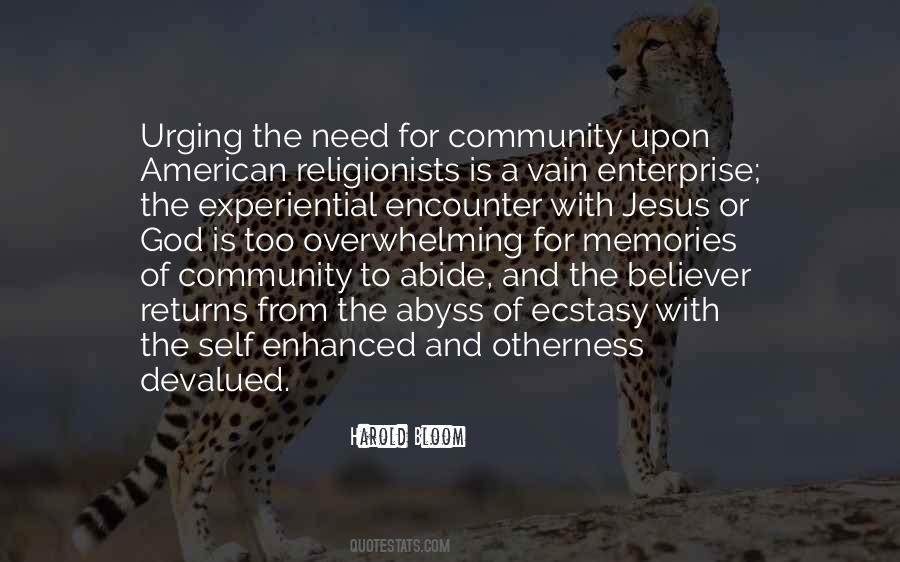Encounter With God Quotes #1482512