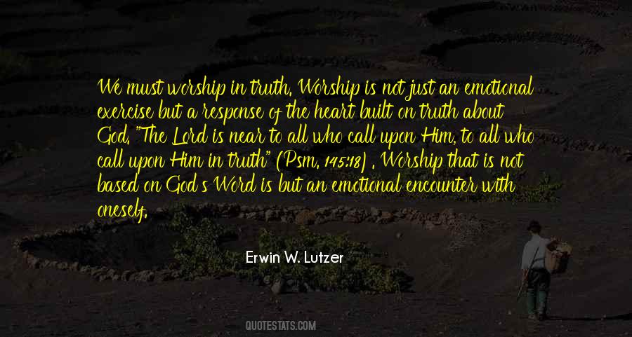 Encounter With God Quotes #157055