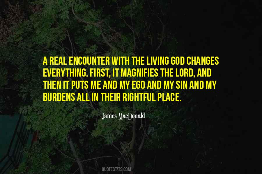 Encounter With God Quotes #506555