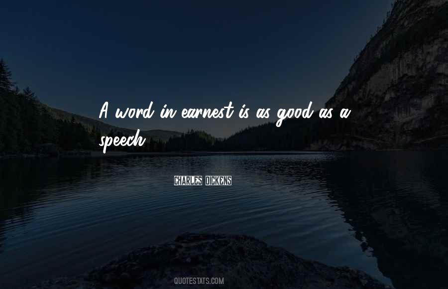 Good Speech Quotes #1183958