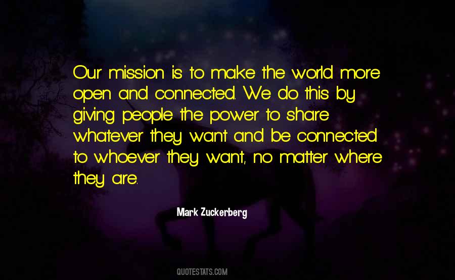 Mission Is Quotes #1040313