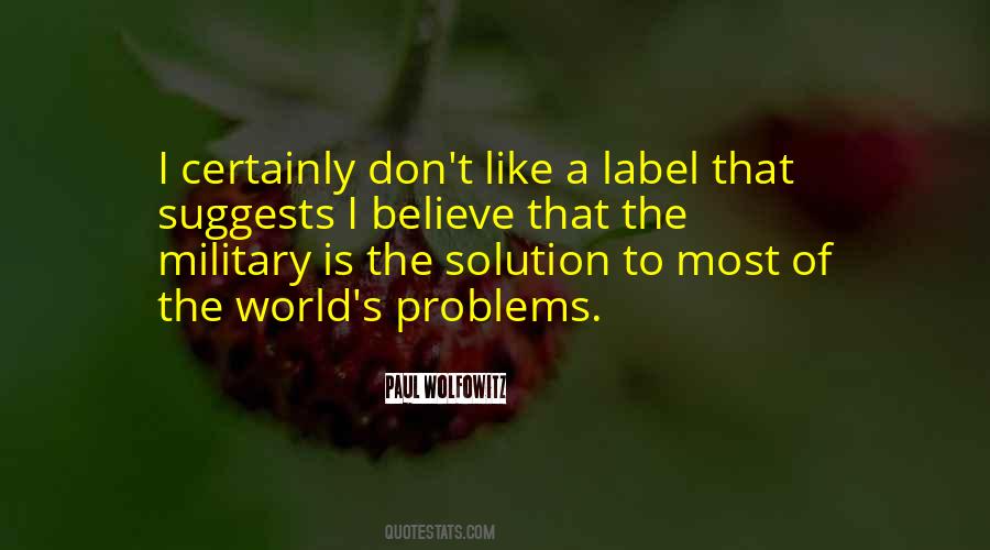 World S Problems Quotes #1461989