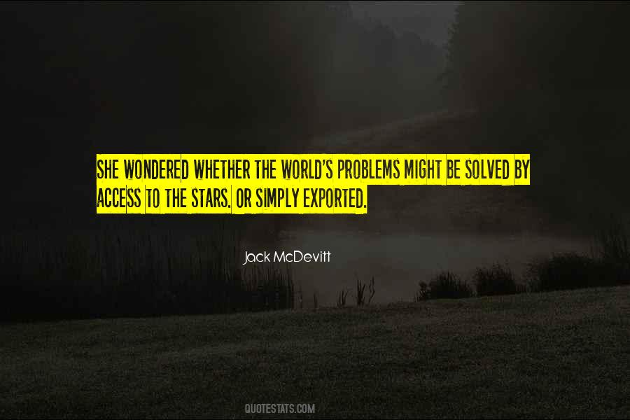 World S Problems Quotes #1710417
