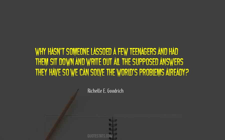 World S Problems Quotes #615923