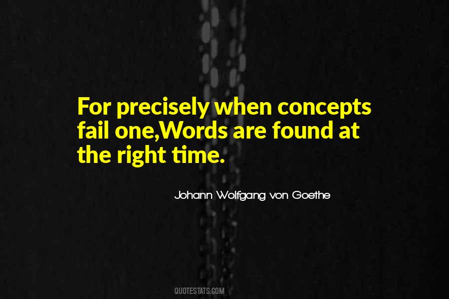 Right Words At The Right Time Quotes #826249