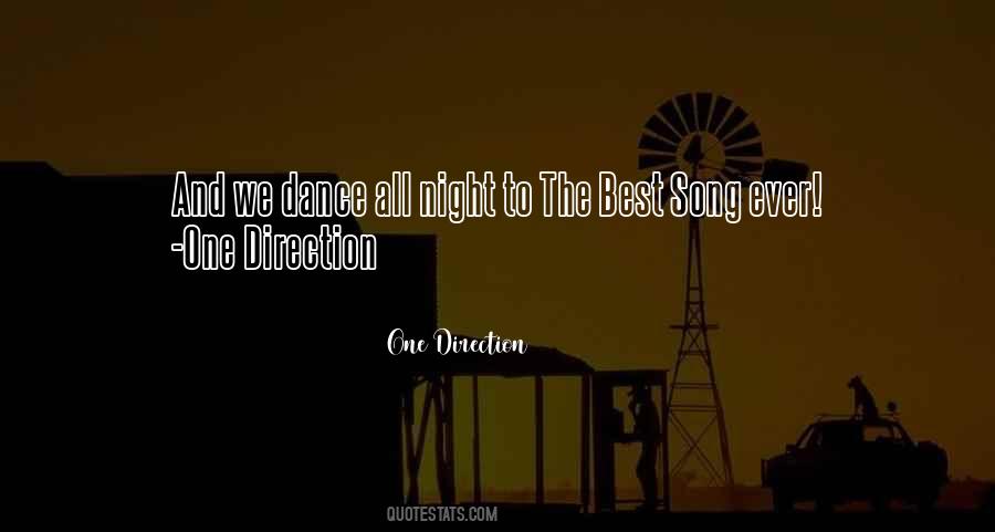 Dance All Night Quotes #190547
