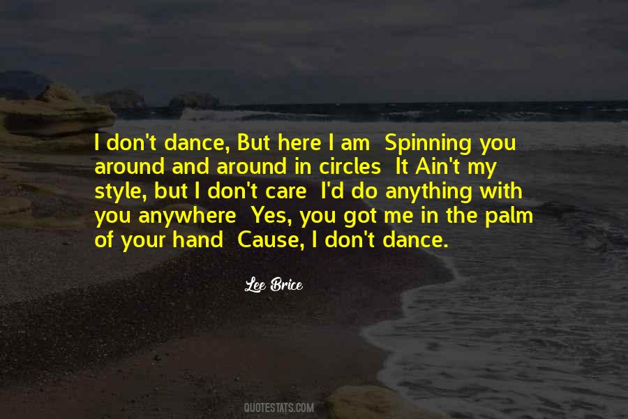 Dance Anywhere Quotes #293325