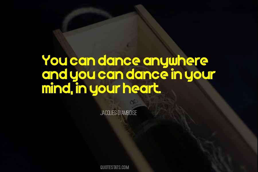 Dance Anywhere Quotes #570265