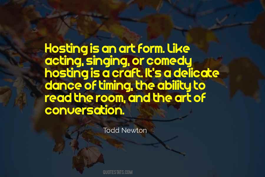 Dance Art Form Quotes #1181562