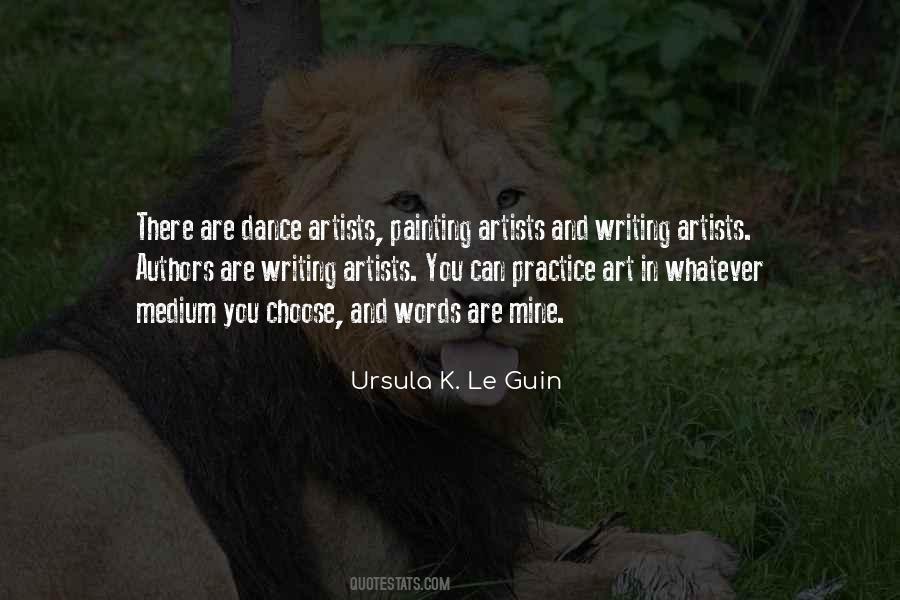 Dance Artists Quotes #1668514