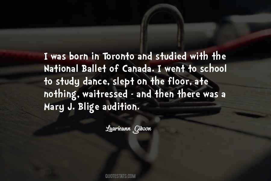 Dance Audition Quotes #118353