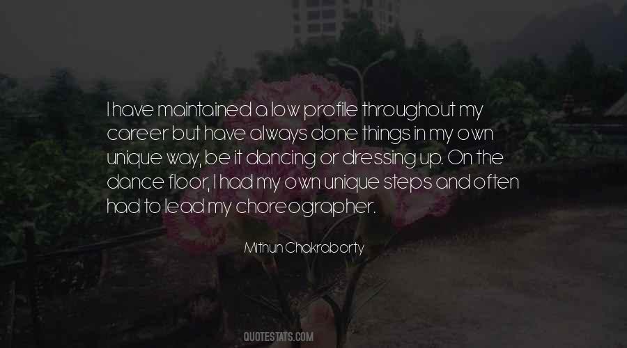 Dance Choreographer Quotes #452294