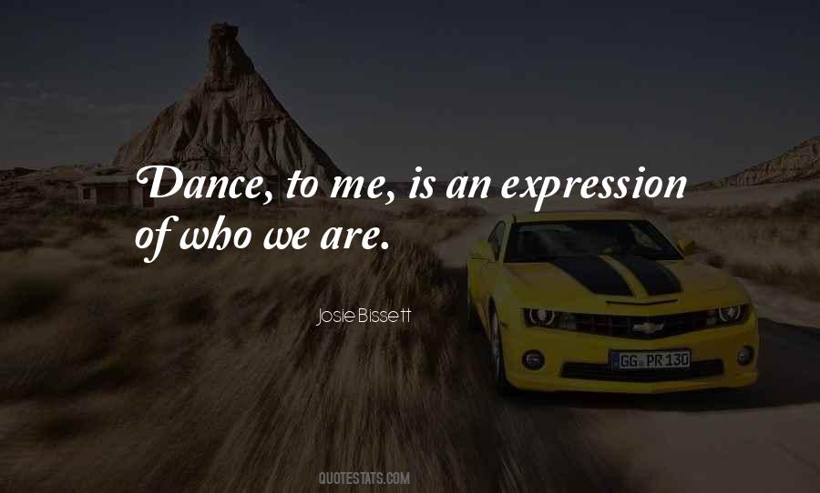 Dance Expression Quotes #110914