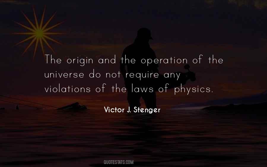 Quotes About The Origin Of The Universe #1340858