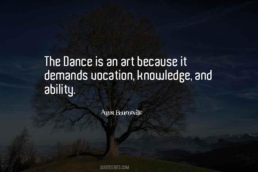 Dance Is Art Quotes #1007762