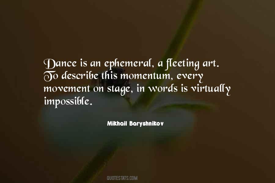 Dance Is Art Quotes #337266